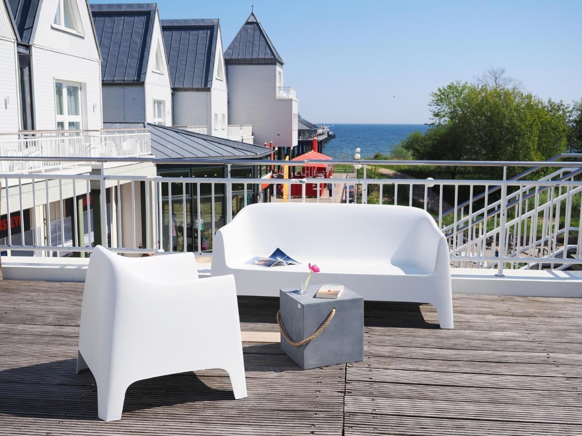 Seebruecke Heringsdorf - Appartement Mit 2 Schlafzimmern Und Terrasse S22 Kültér fotó